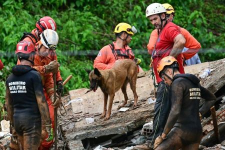 Chuva história provoca desastre em Juiz de Fora, na Zona da Mata mineira