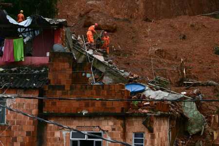 Chuva história provoca desastre em Juiz de Fora, na Zona da Mata mineira