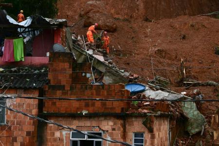 Chuva história provoca desastre em Juiz de Fora, na Zona da Mata mineira