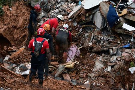 Chuva história provoca desastre em Juiz de Fora, na Zona da Mata mineira