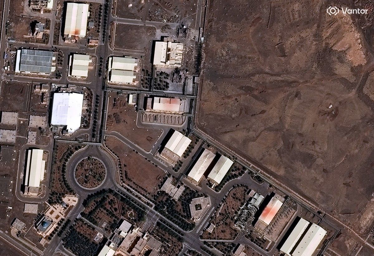 Instalação nuclear de Natanz, no Irã, sofre danos após ataques dos EUA e de Israel