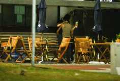 Participantes do Dança dos Famosos curtem madrugada no Rio