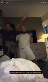 Preta publicou fotos e vídeos com Gominho, Duh, Jude e Malu