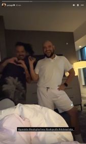 Preta publicou fotos e vídeos com Gominho, Duh, Jude e Malu