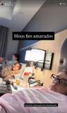 Preta publicou fotos e vídeos com Gominho, Duh, Jude e Malu