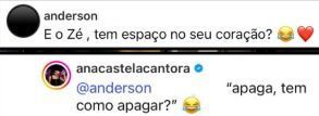 Ana Castela ironizou pergunta de fã Ana Castela ironizou pergunta de fã