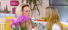 Ana Maria Braga e Carolina Dieckmmann se emocionaram no 'Mais Você'