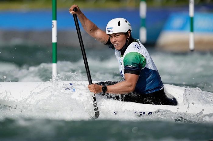 A mineira Ana Sátila avançou para mais uma etapa da canoagem slalom A mineira Ana Sátila avançou para mais uma etapa da canoagem slalom