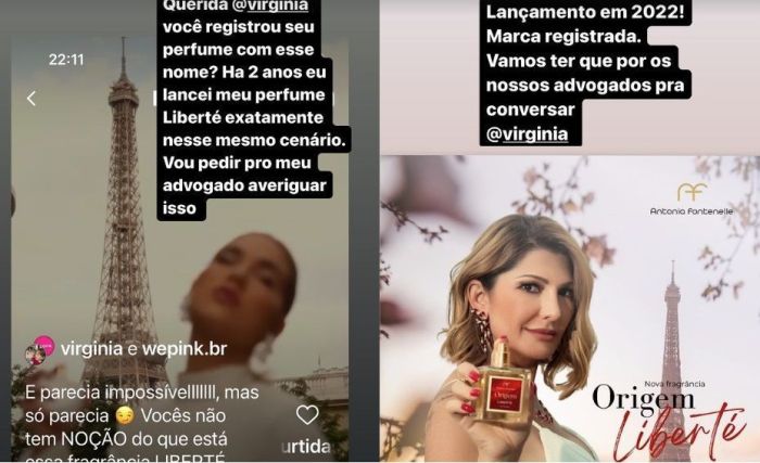 Antonia Fontenelle irá processar Virginia por plágio 