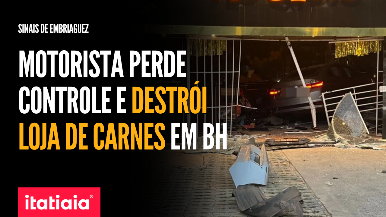 Vídeo: veja momento em que motorista invade e destrói loja da Ao Gosto em BH