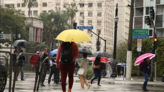 Estado terá períodos de sol no fim de semana, após dias chuvosos de temperatura amena