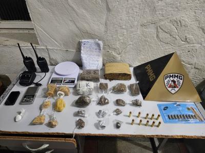 Crack, Haxixe e cocaína estão entre os entorpecentes apreendidos