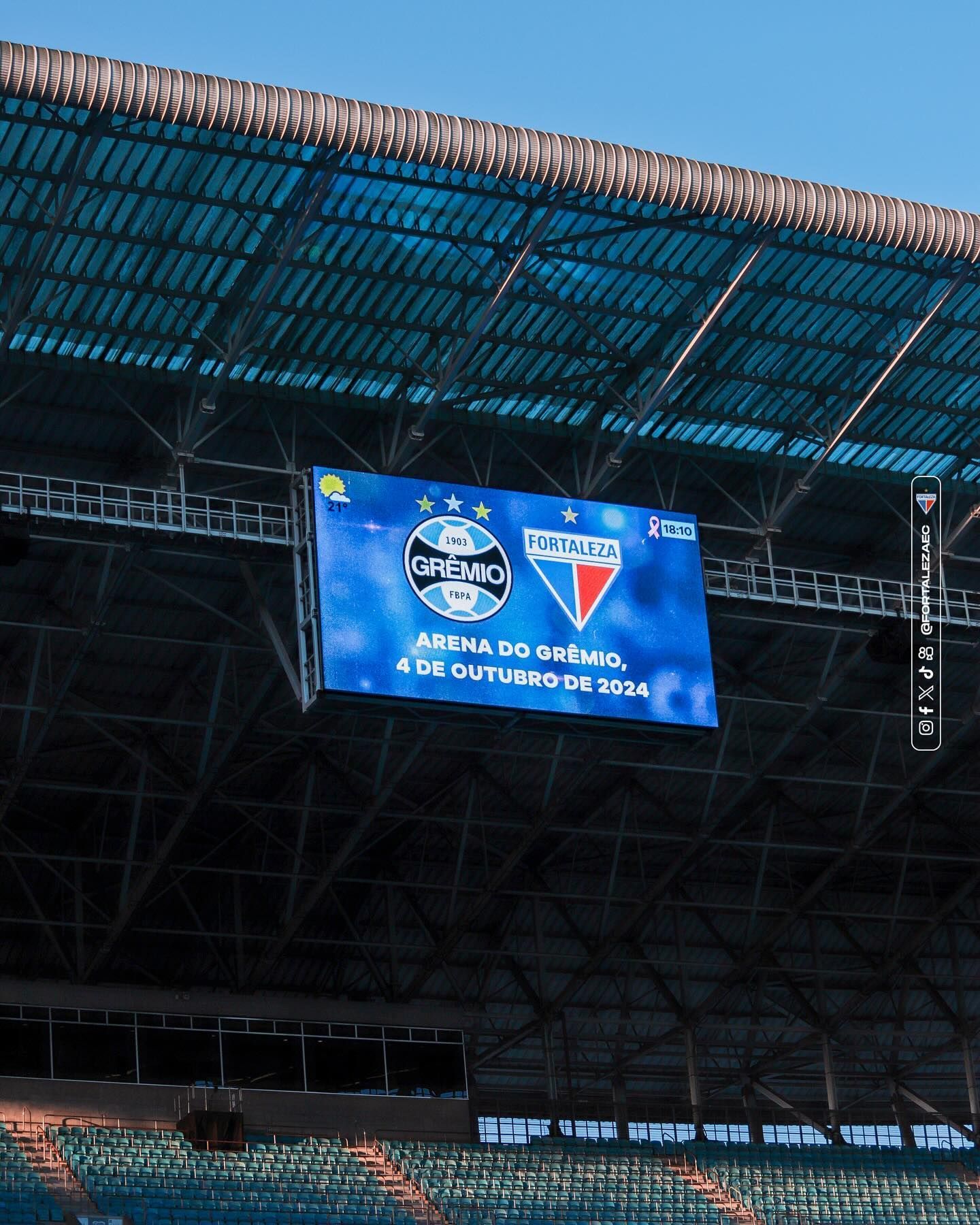 Escalação do Fortaleza: Vojvoda tem retorno de artilheiro para enfrentar o Grêmio