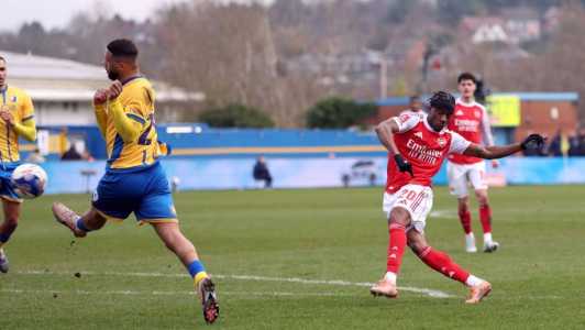 Madueke marcou um dos gols do Arsenal