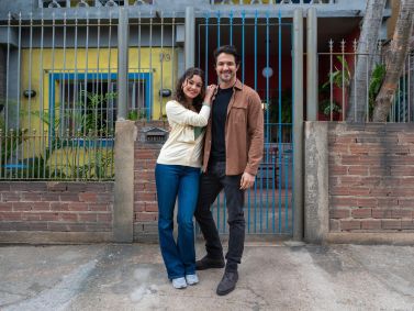 Gerluce (Sophie Charlotte) e Paulinho ( Romulo Estrela )