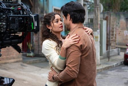 Gerluce (Sophie Charlotte) e Paulinho ( Romulo Estrela )
