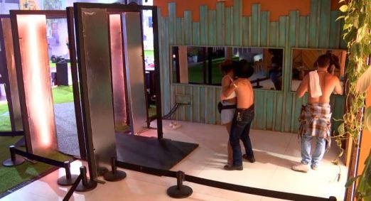 João e Thamiris na Prova do Líder