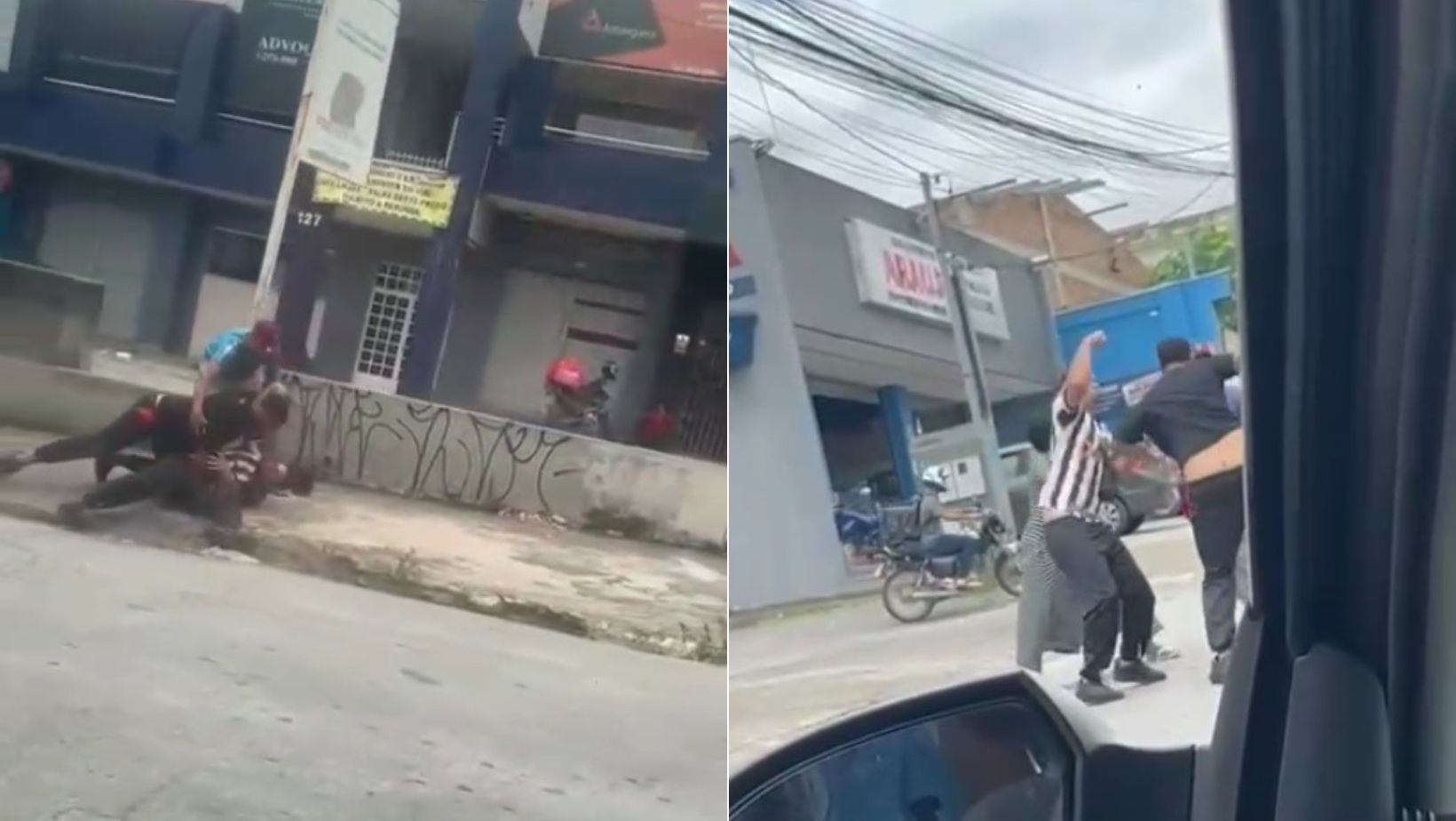 Suspeito de esfaquear atleticano durante briga em Ribeirão das Neves é identificado com ajuda de vídeo