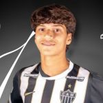 Filho de Hulk marca em goleada do Atlético na base, e pai reage