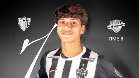 Tiago Ângelo, filho de Hulk e jogador do Atlético na base