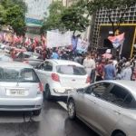 Manifestação no Centro de BH defende aprovação da PEC que prevê o fim da escala 6x1