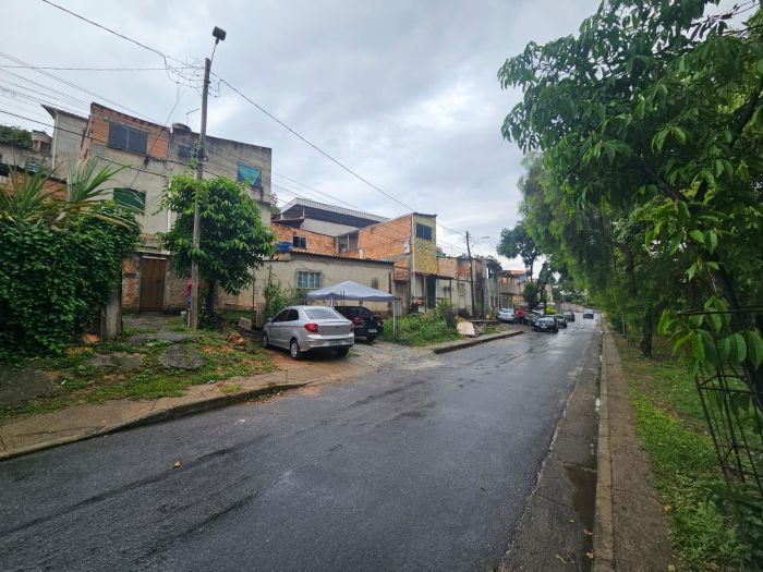 Rua Bacurau, no bairro Bacurau, na Região Norte de Belo Horizonte