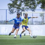 De olho no Cruzeiro, elenco do Bahia faz coletivo contra atletas do Sub-20