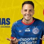 Eliminatórias: titular do Bahia é convocado pela Seleção da Colômbia
