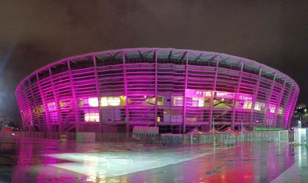Bahia x Flamengo: Fonte Nova terá iluminação em homenagem ao Outubro Rosa