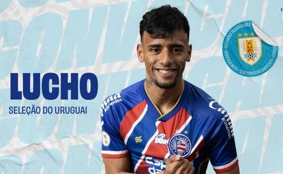 Eliminatórias: atacante do Bahia é convocado pela Seleção do Uruguai
