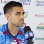Volta contra o Flamengo? Acevedo, do Bahia, se revela apto após longa lesão
