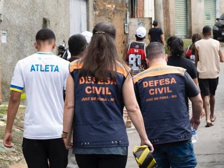 Diversas ruas em seis bairros de Juiz Foram receberam recomendação de evacuação pela Defesa Civil após tragédia das chuvas