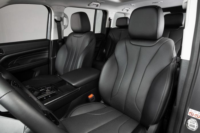 Bancos diantritos do Haval H9