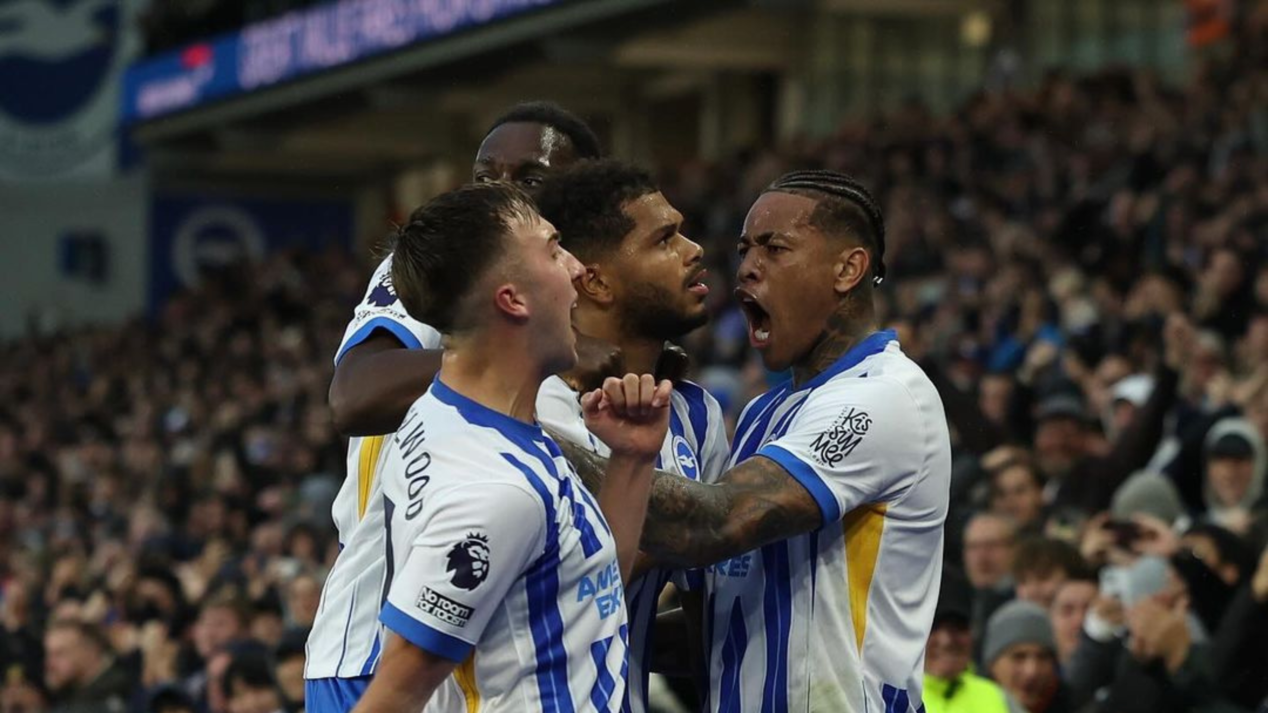 Brighton vence o Tottenham de virada e volta a triunfar na Premier League