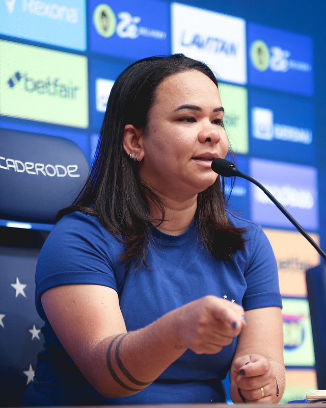 Cruzeiro: nova diretora revela reuniões com Pedrinho sobre futebol feminino