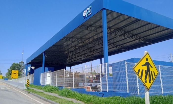 Base de Serviços Operacionais da EPR Via Mineira na BR-040 em Barbacena 
