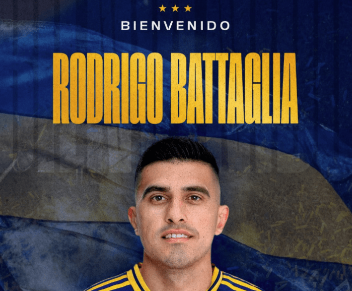 Boca Juniors anunciou Battaglia nesta terça-feira (21) Boca Juniors anunciou Battaglia nesta terça-feira (21)