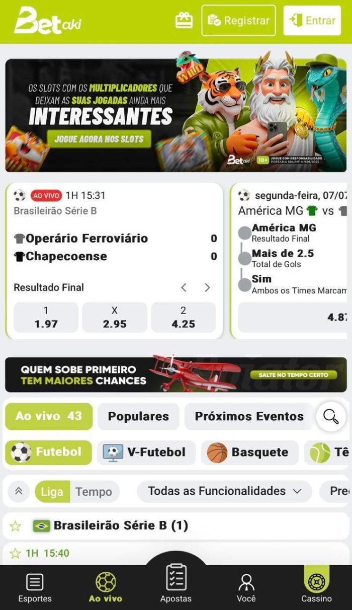 Betaki plataforma de 10 reais