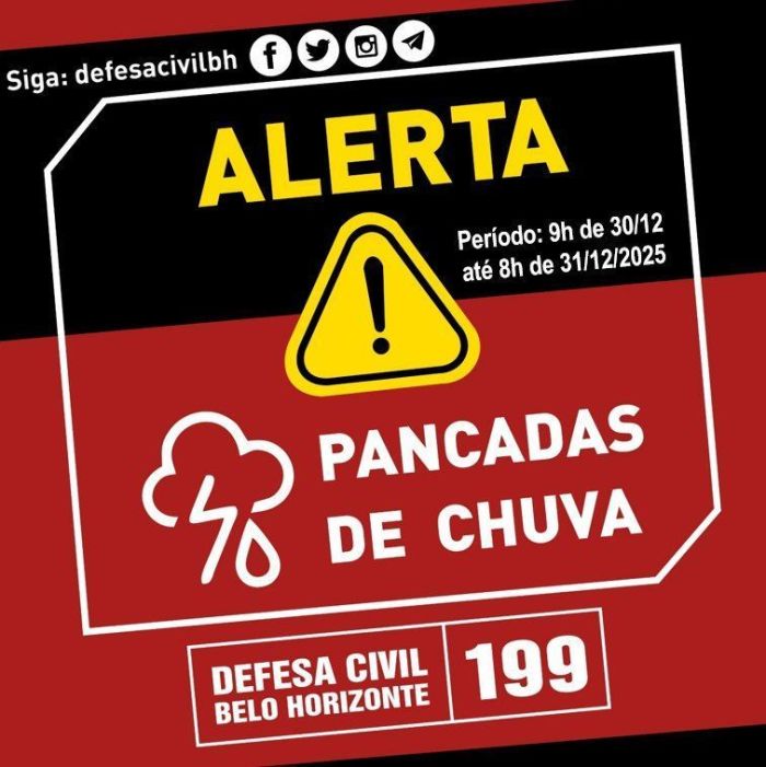 BH enfrenta onda de calor e tem previsão de chuva com ventos fortes; confira quando