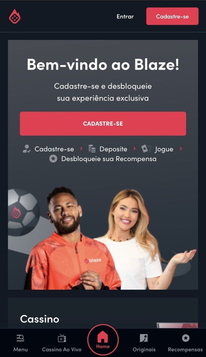 Blaze apostas a partir de 10 reais