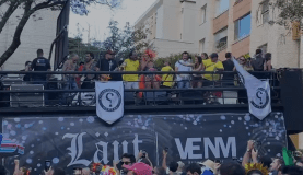 Bloco Insanidade arrasta foliões neste domingo de Carnaval, na região Centro-Sul de BH