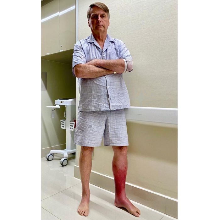 Foto publicada por Bolsonaro no X Foto publicada por Bolsonaro no X