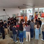 Alunos da Unifal-MG participaram de aula prática dos Bombeiros