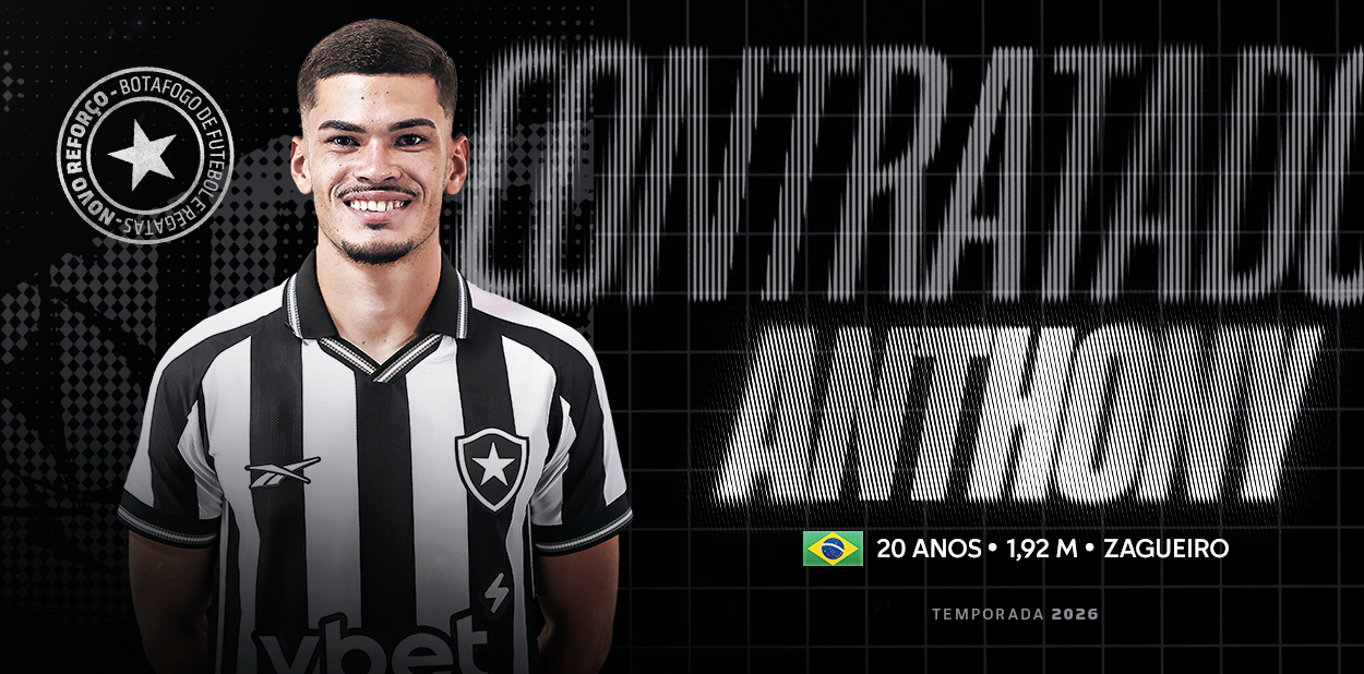 Botafogo anuncia reforço com passagem pela Seleção Brasileira Sub-20