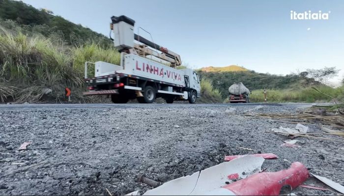 Trecho da BR-381, entre Belo Horizonte e João Monlevade
