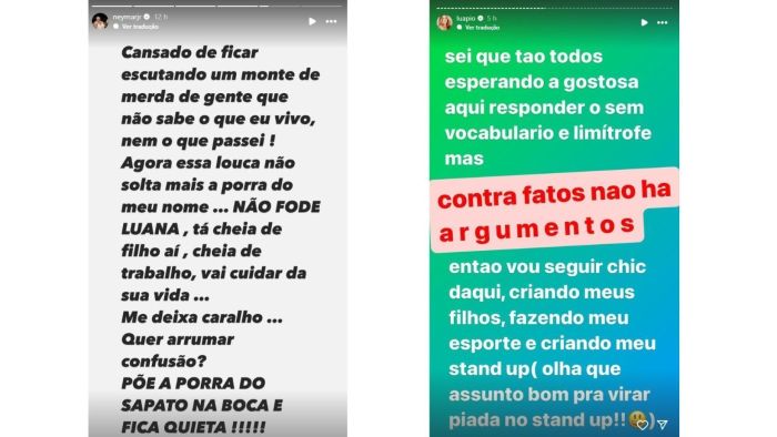 Nos últimos dois dias, a internet não se fala em outra coisa. Luana Piovani e Neymar.