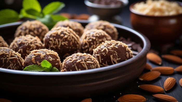 Brigadeiro de aveia e cacau