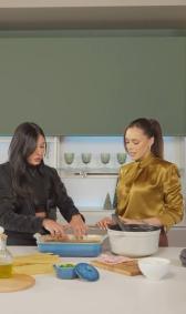 Ana Castela participou do primeiro episódio do 'Bru na Cozinha'