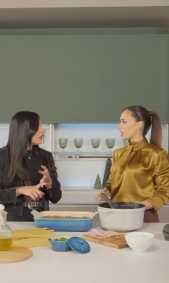 Ana Castela participou do primeiro episódio do 'Bru na Cozinha'