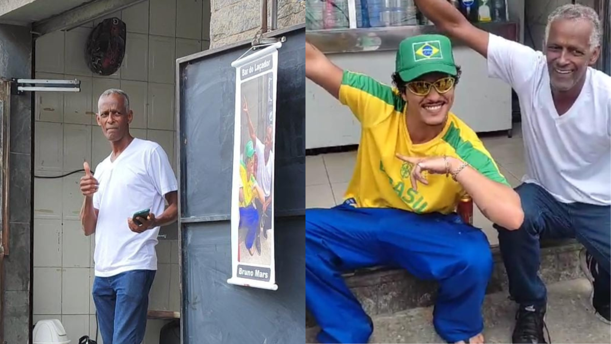 Bruno Mars faz bar de BH 'bombar' após passagem memorável e dono celebra: 'papai do céu fez ele parar'
